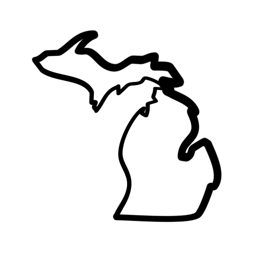 State of michigan logo clip art
