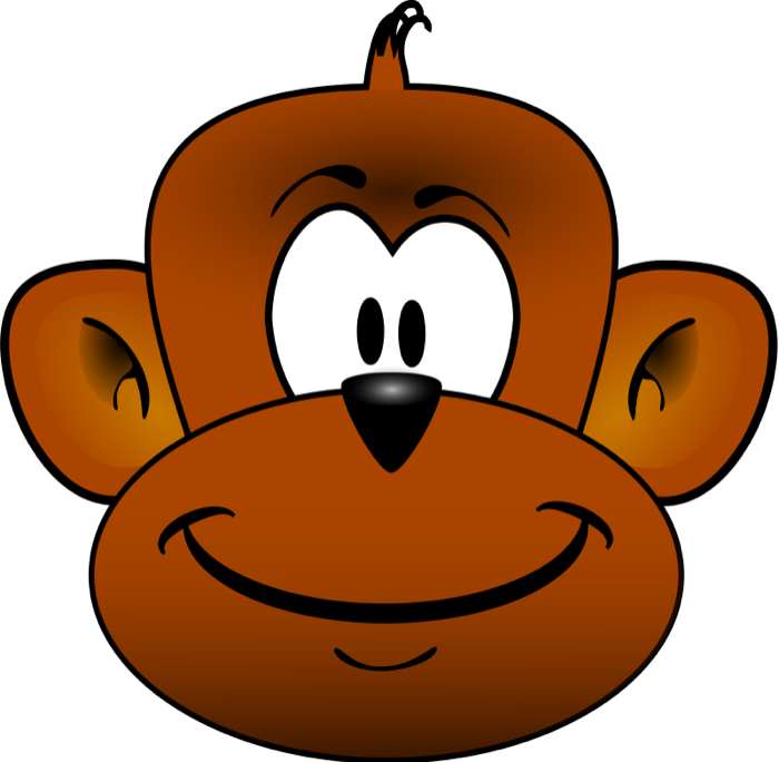 Monkey Face Clipart - Clipartion.com
