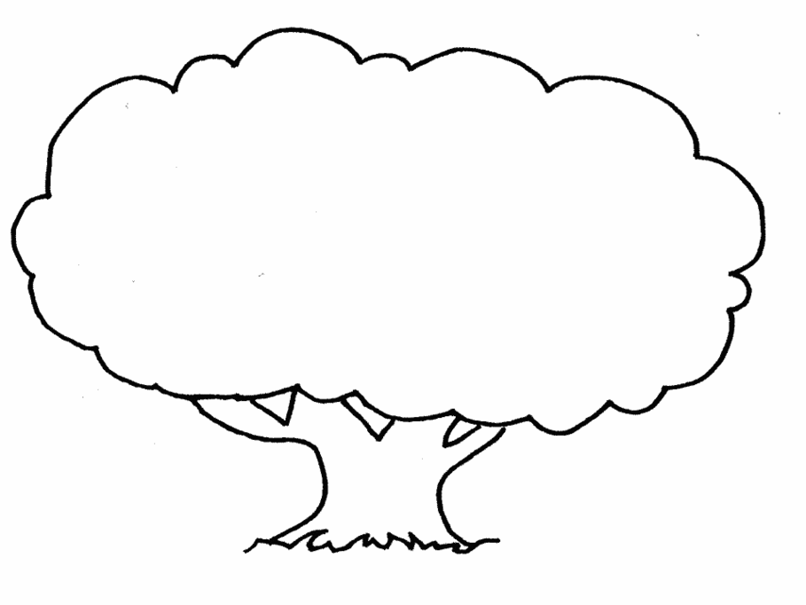 Tree Template Printable Clipart - Free to use Clip Art Resource