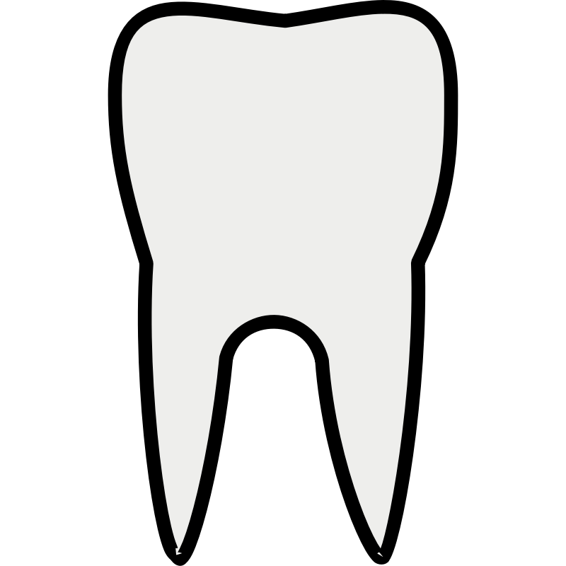 Tooth Outline Clipart