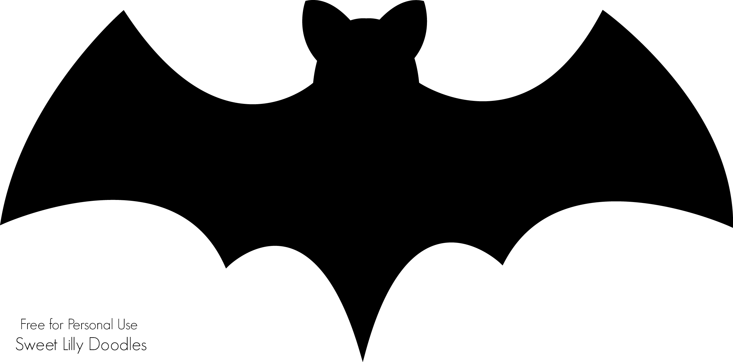 DIY Halloween Bat Marquee - Lolly Jane