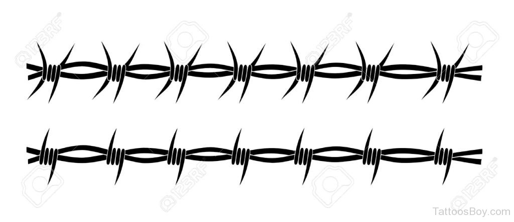 How To Draw Barbed Wire Step Step Tattoos Pop #17588 ...