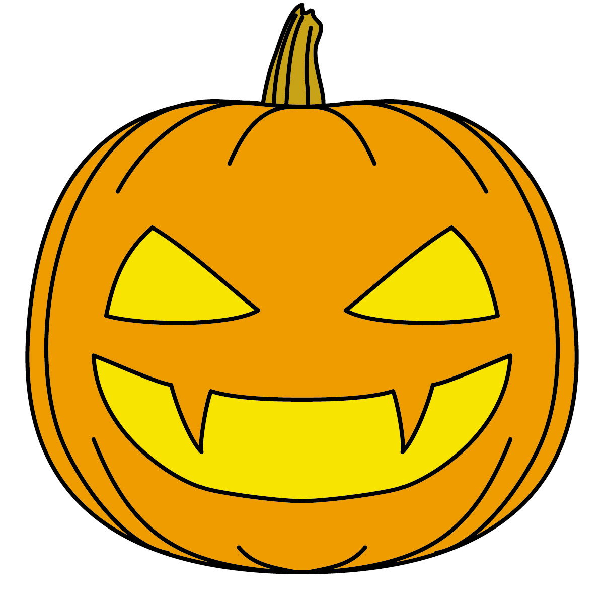 Cute Jack O Lantern Clip Art - Free Clipart Images