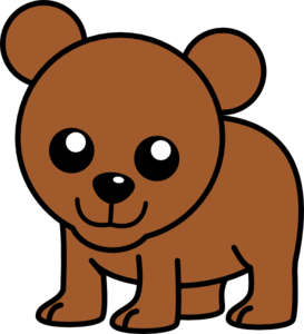 Baby Cartoon Bear Clip Art - vector clip art online ...