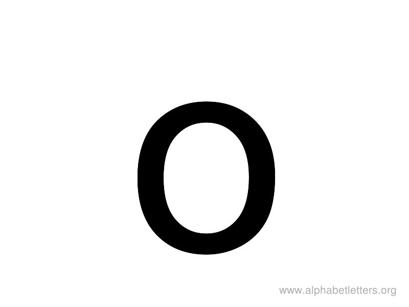 Alphabet Letters O Printable Letter O Alphabets | Alphabet Letters Org