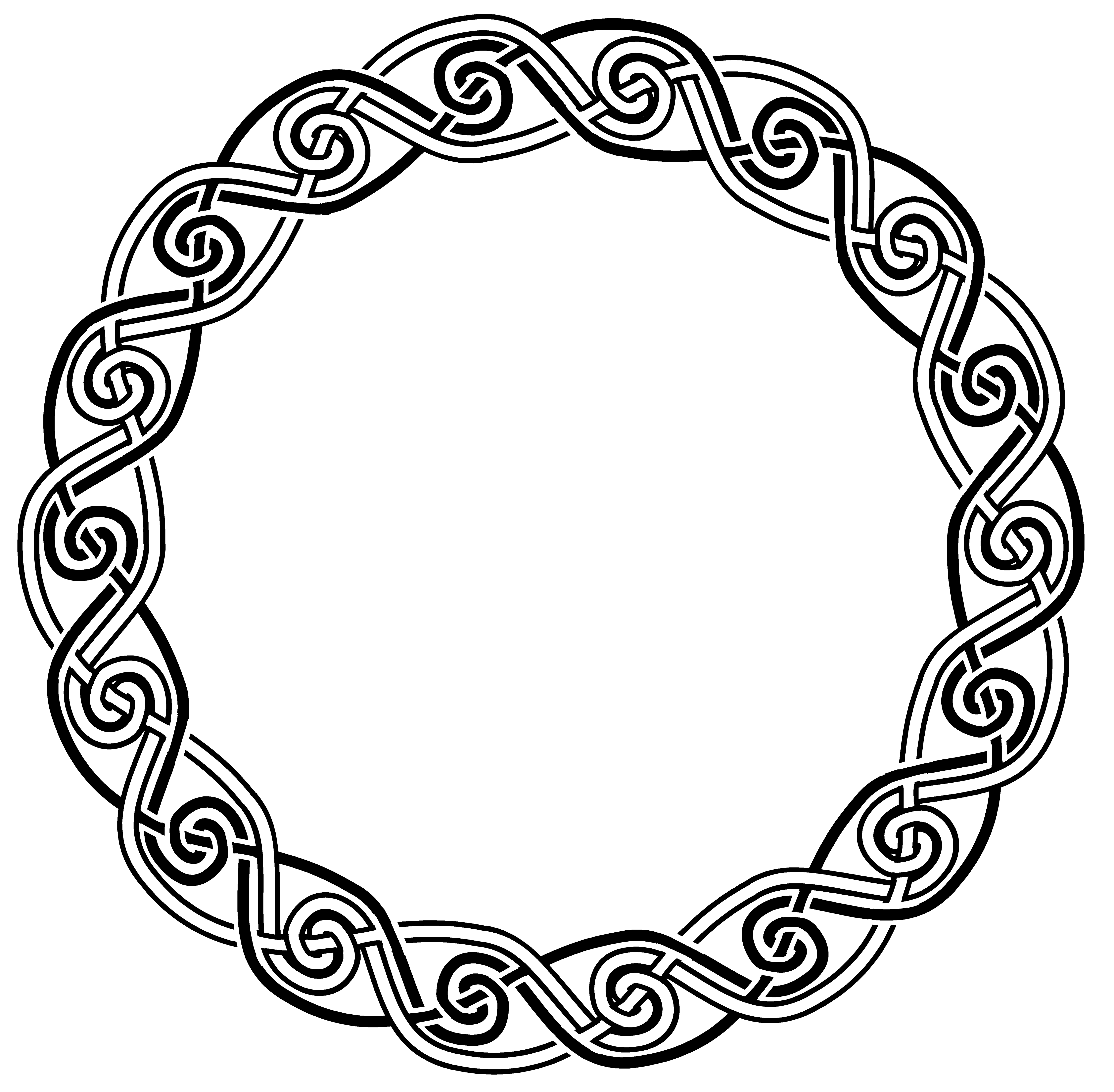 Celtic Page Borders Clipart - Free to use Clip Art Resource