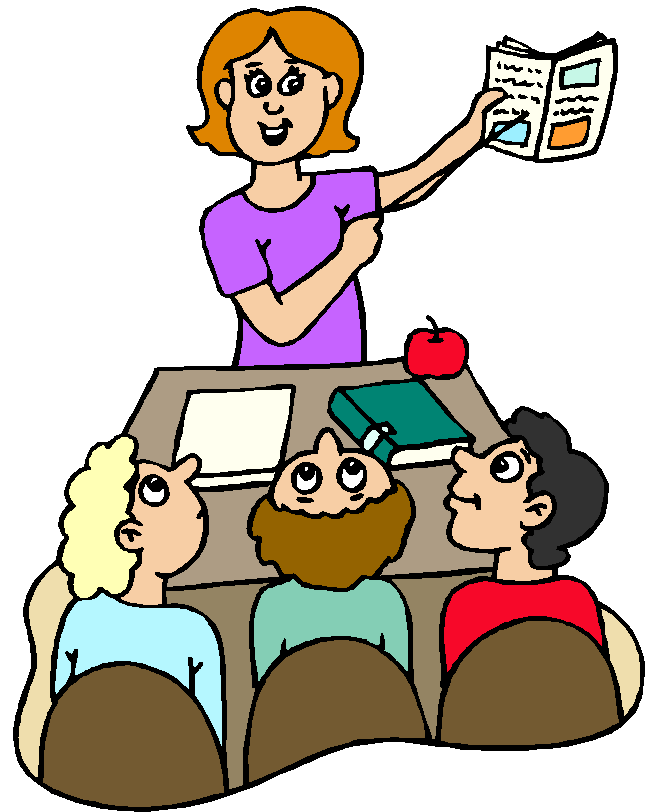 Listen To Teacher Clipart