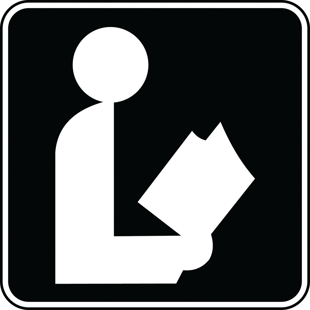 Library symbol clip art