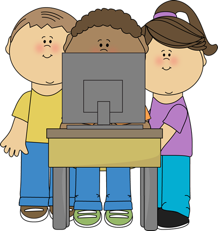Student Computer Clipart