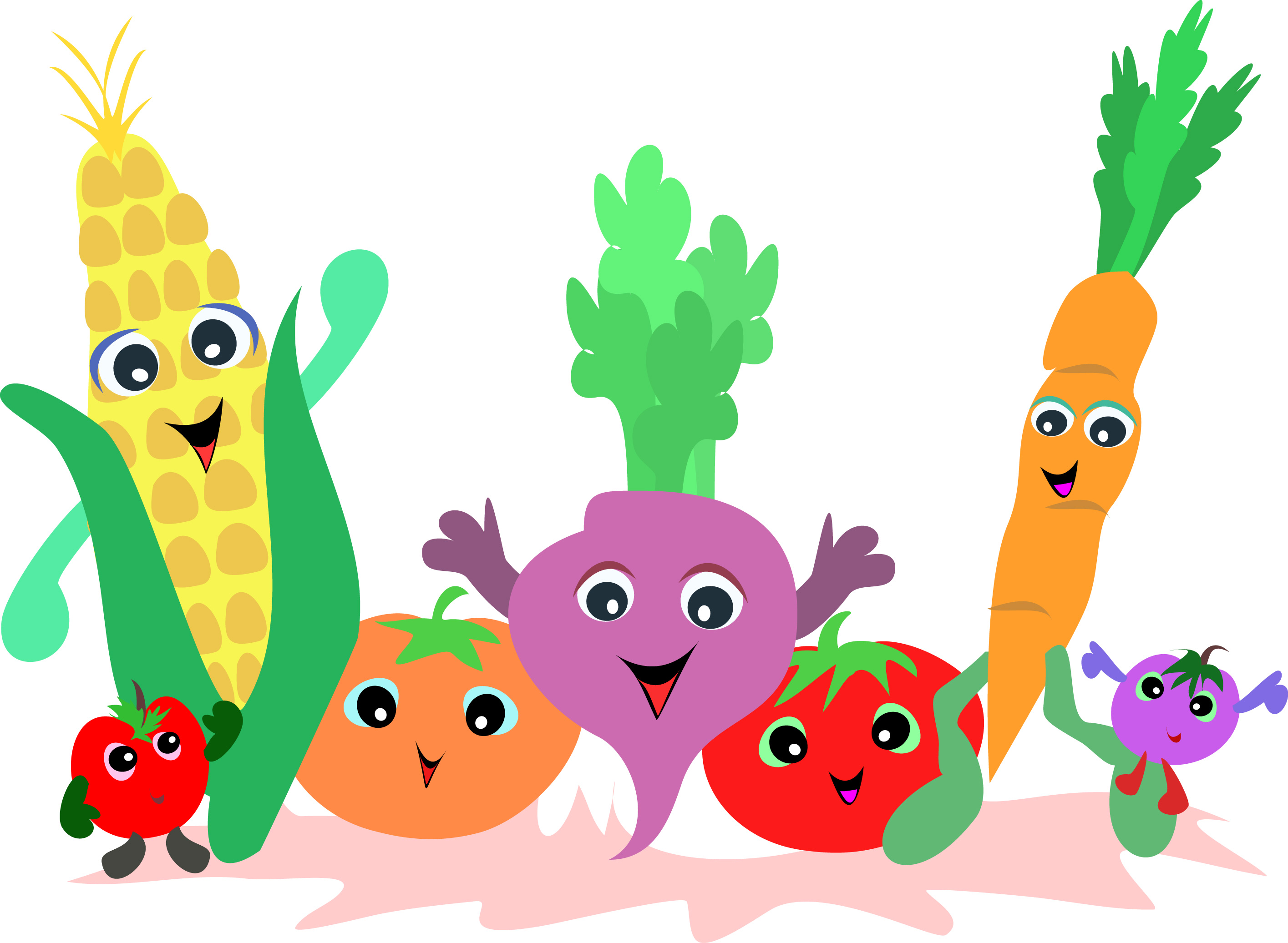 454 views Fruits and vegetable clip art