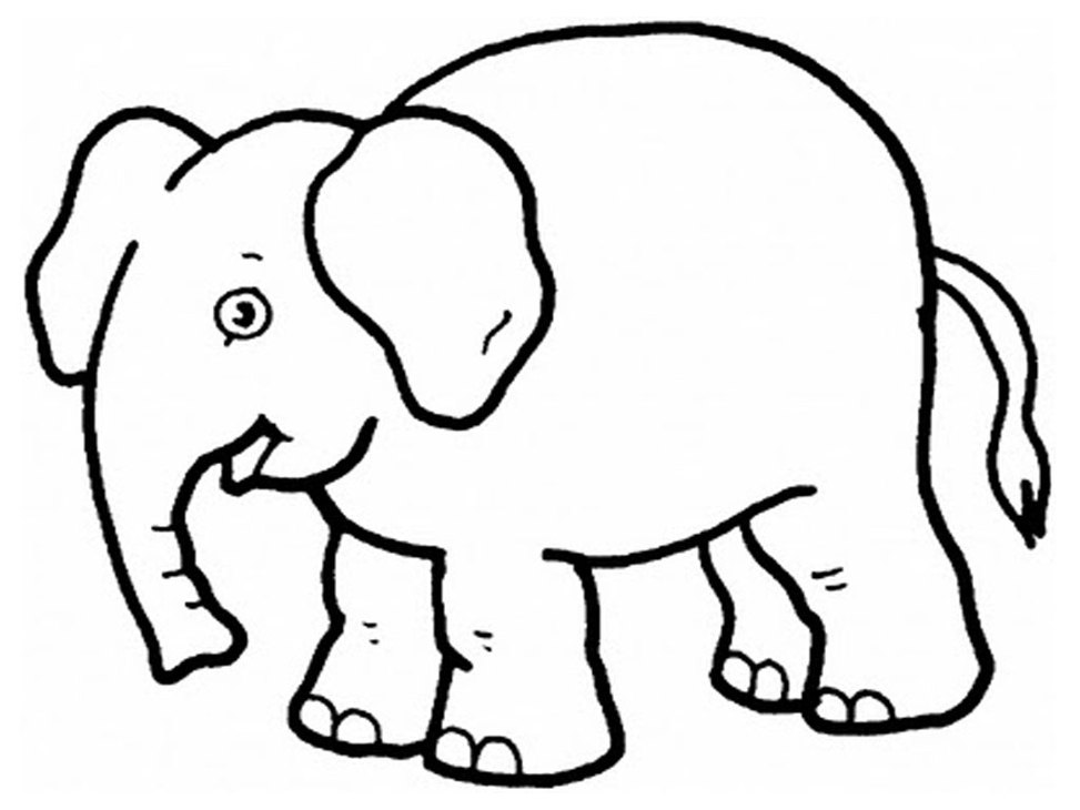 Gajah Drawing Clipart - Free to use Clip Art Resource