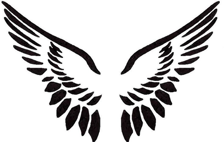 Angel wings logo clipart tattoos angel - dbclipart.com
