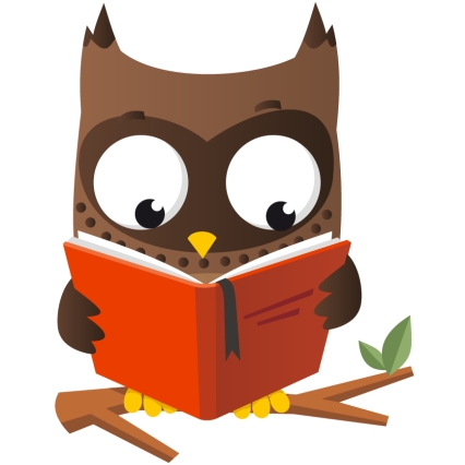 Reading Owl Clipart