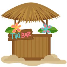 Tiki bar clip art
