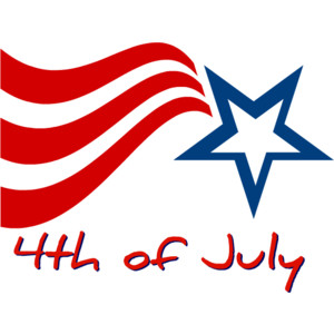 Fourth july a independence day free clip art happy july 4th text ...