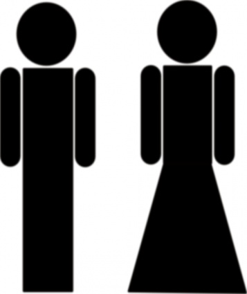 Male And Female Toilet Symbols - ClipArt Best