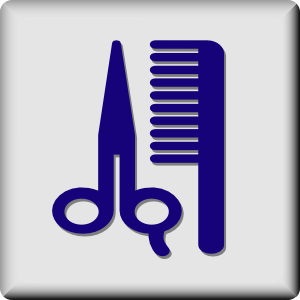 Hotel Icon Barber Or Hair Dresser clip art - vector clip art ...