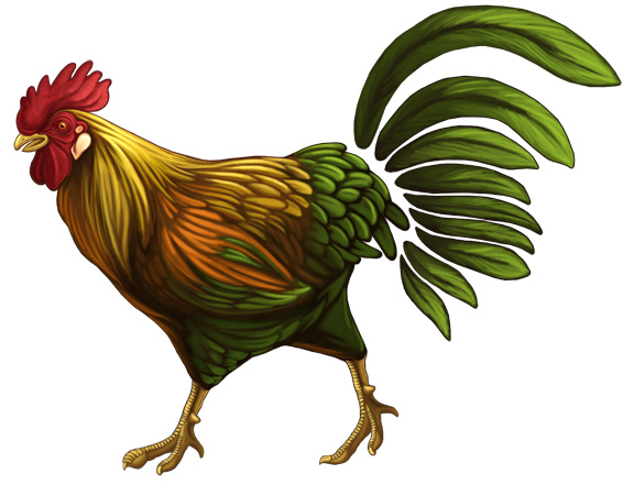 animated rooster clipart - photo #43