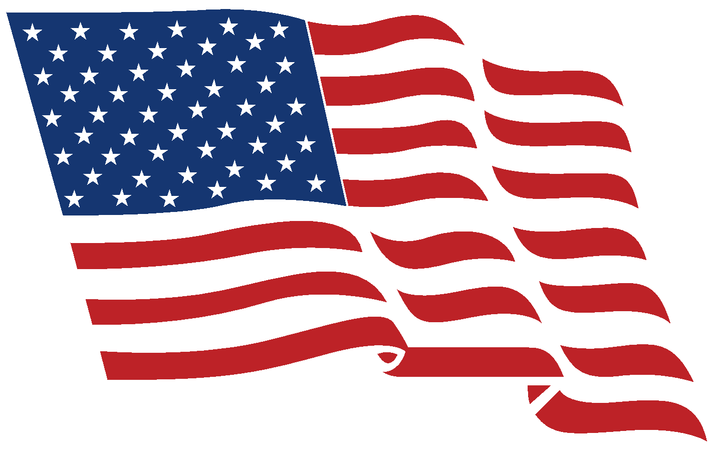 free vector clip art american flag - photo #41