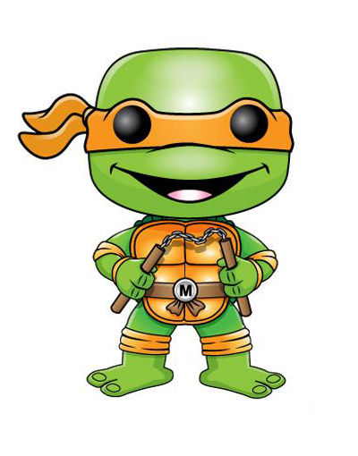 Funko POP! Teenage Mutant Ninja Turtles Michaelangelo Vinyl Figure ...
