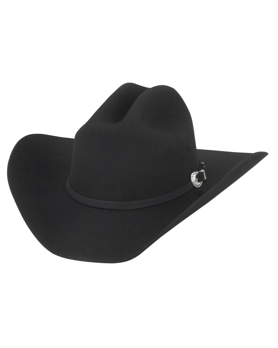Justin 3X Rodeo Felt Cowboy Hat - Black
