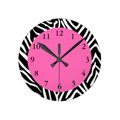 Animal Print High Quality Clocks, Animal Print Wall Clocks Of High