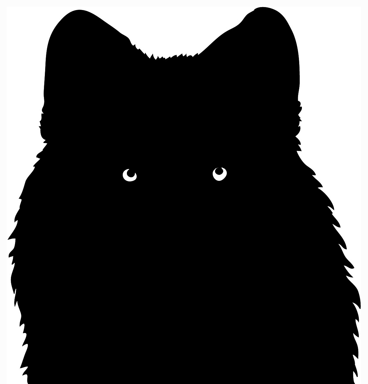 Wolf Head Silhouette Clip Art Free Vector For Download About ...
