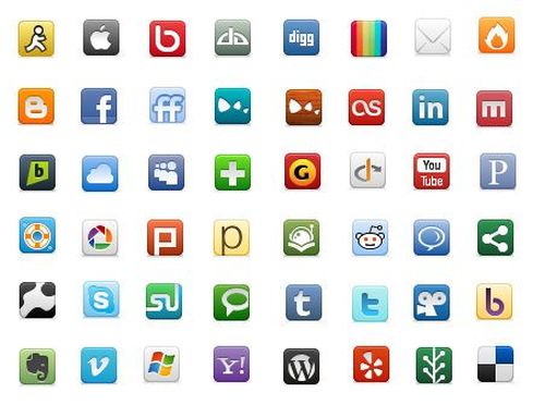 25 Perfect Sets of Free Social Media Icons