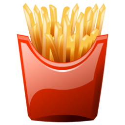 Delicious French Fries Icon, PNG ClipArt Image