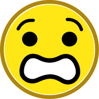 Scared Face Emoticon - ClipArt Best