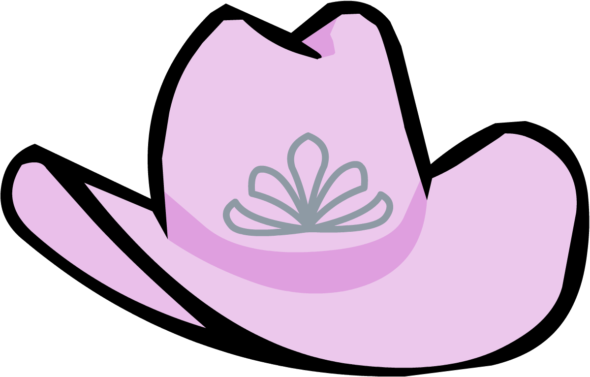 Pink Cowgirl Hat - Club Penguin Wiki - The free, editable ...