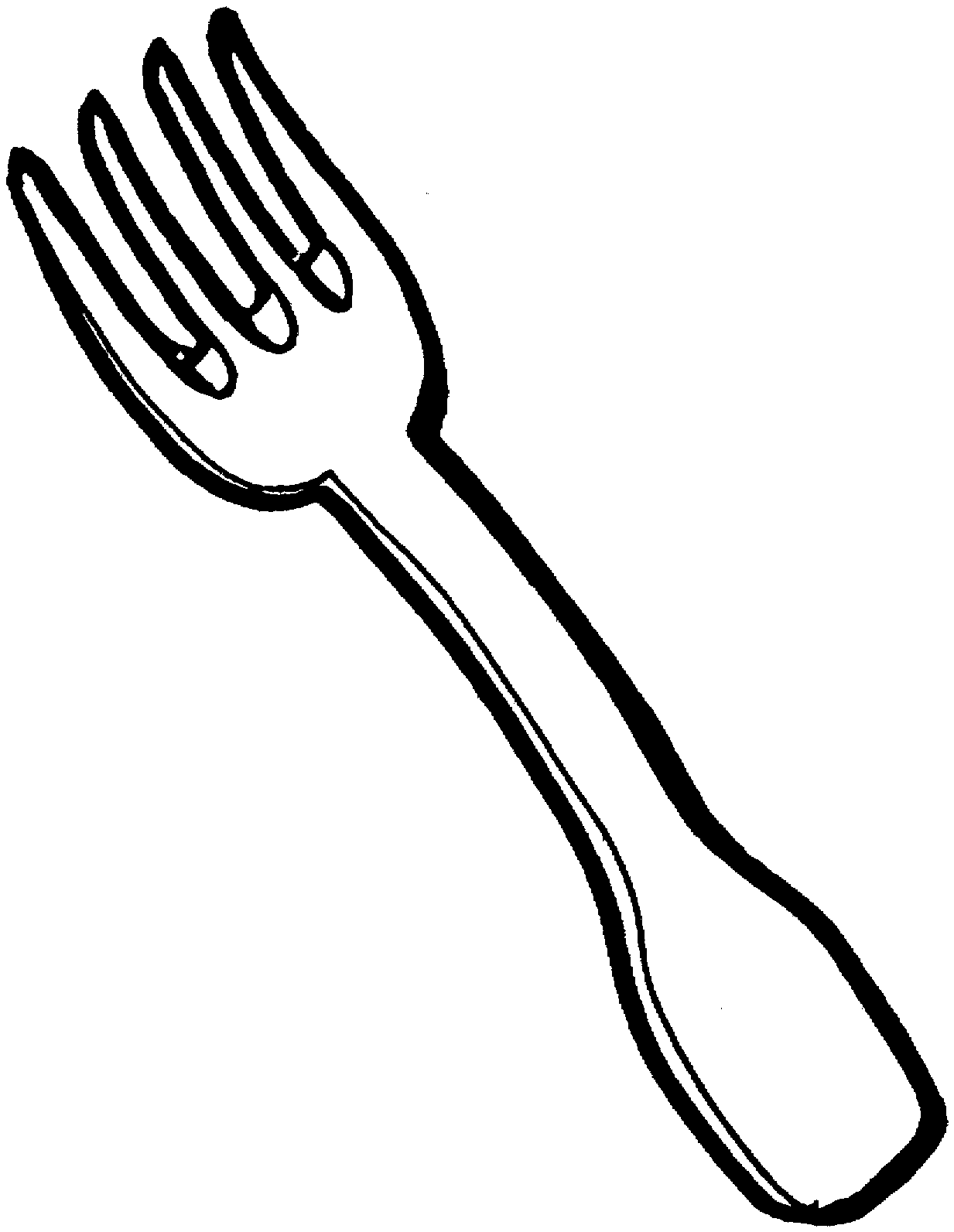 Fork Coloring Online | Super Coloring