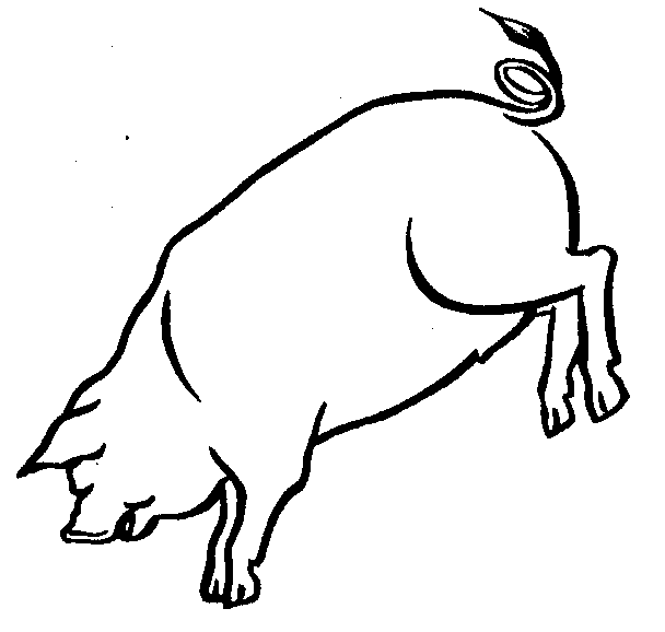 clipart drawing of a pig - photo #39