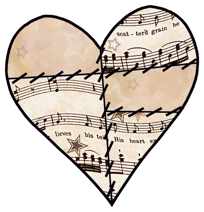 free clipart music score - photo #4