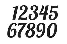 4" Number Stencils