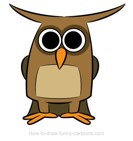 Owl drawings (Sketching + vector)
