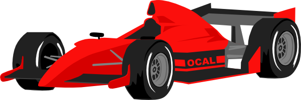 Formula One Car Clip Art - vector clip art online ...