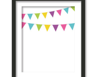 colorful bunting