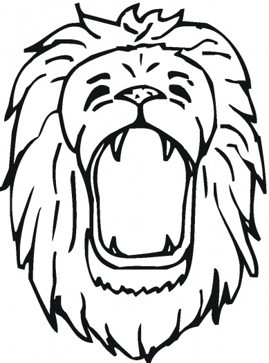 Coloring Pages Draw A Lion Head - Coolage.net
