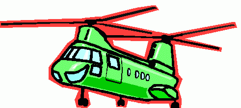 Clip Art Transportation Helicopter Clipart