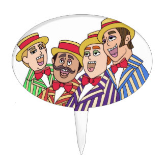 Barbershop Cake Toppers | Zazzle