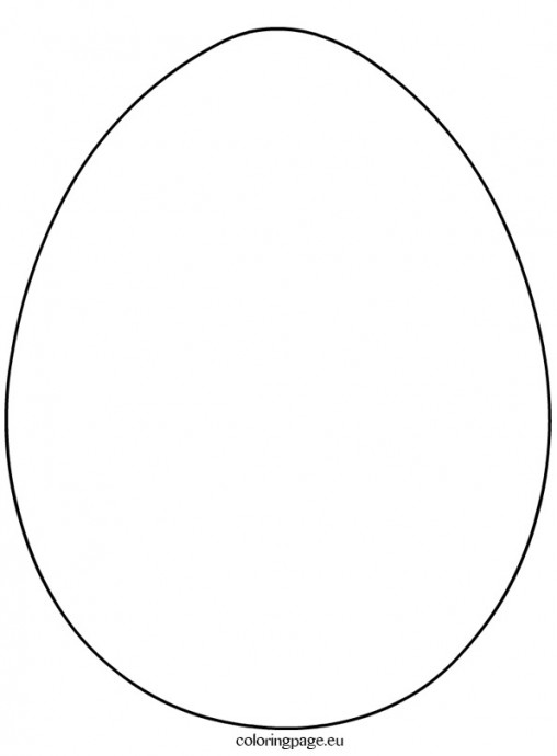 Best Photos of Large Egg Template - Free Printable Large Easter ...