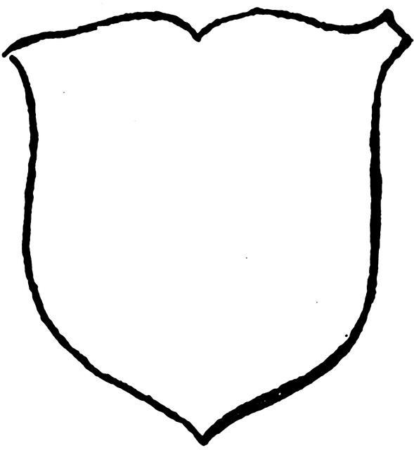 Renaissance shield clipart etc image #19940