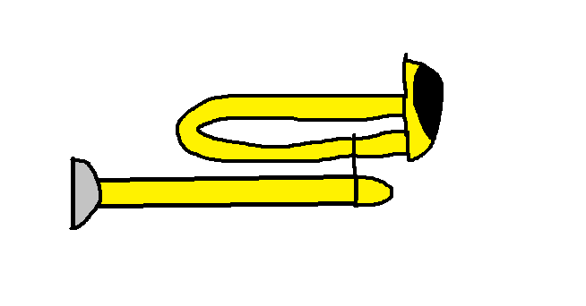 Trombone Drawing by PIZZAPIE97 on DeviantArt