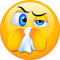 Caught A Cold Emoticons for Facebook, Email & SMS | ID#: 49 ...