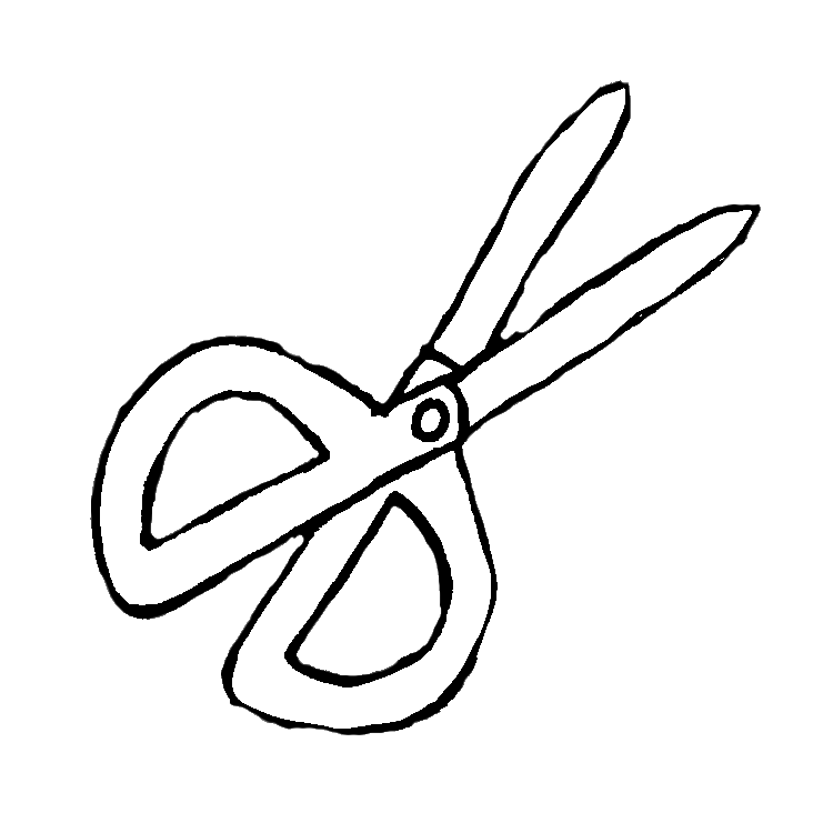 Outline Scissor Pic ClipArt Best
