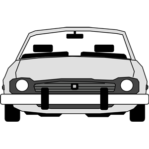 Vehicles For > Car Front View Cartoon