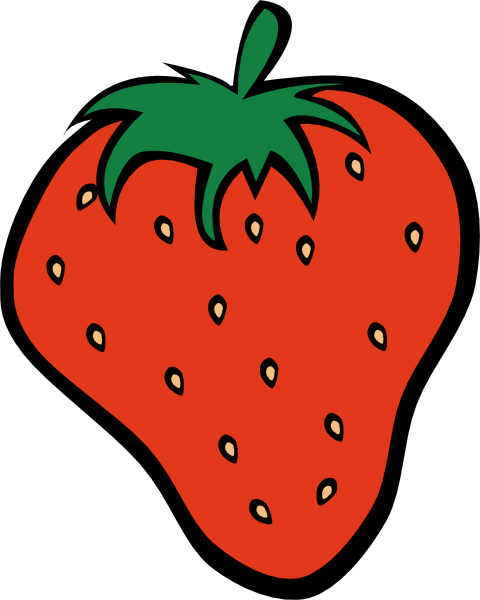 Strawberry 12 Clip Art - vector clip art online ...