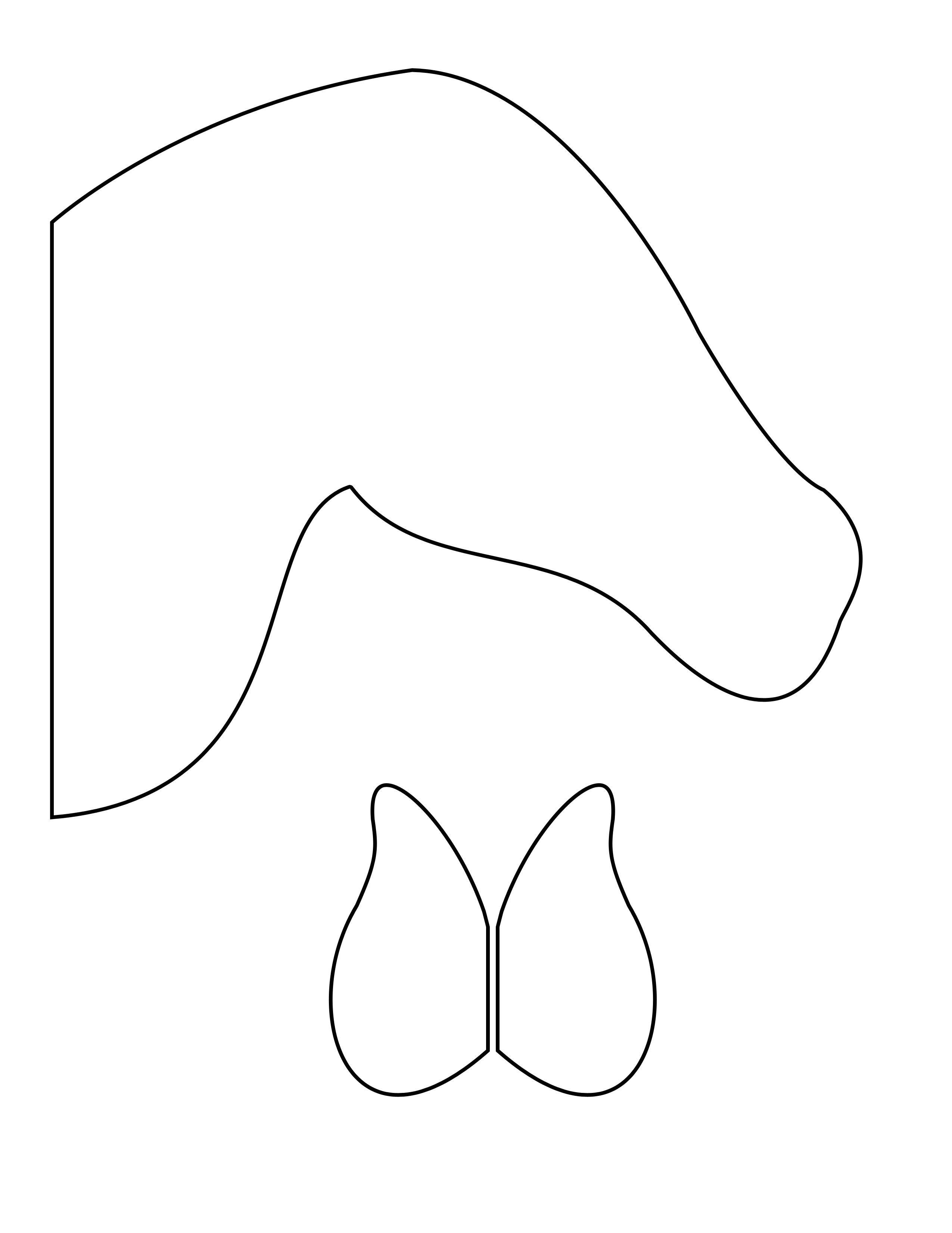 Horse Craft Template ClipArt Best