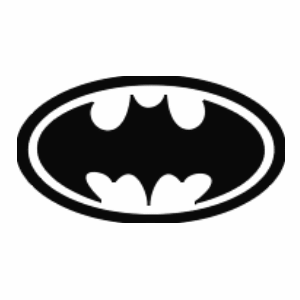 Logos For > Batman Symbol Black And White